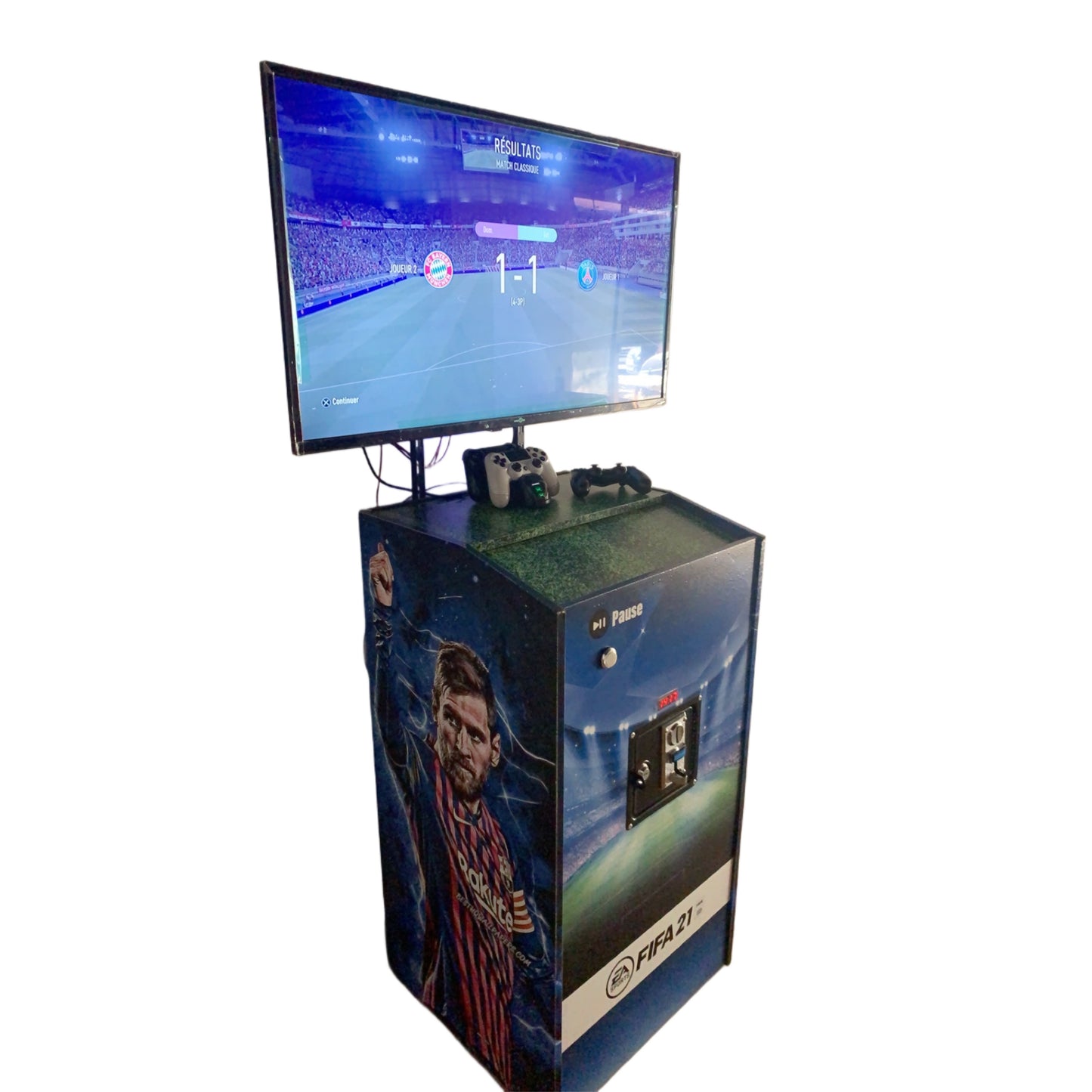 Pupitre PlayStation Temporisé – Design personnalisée