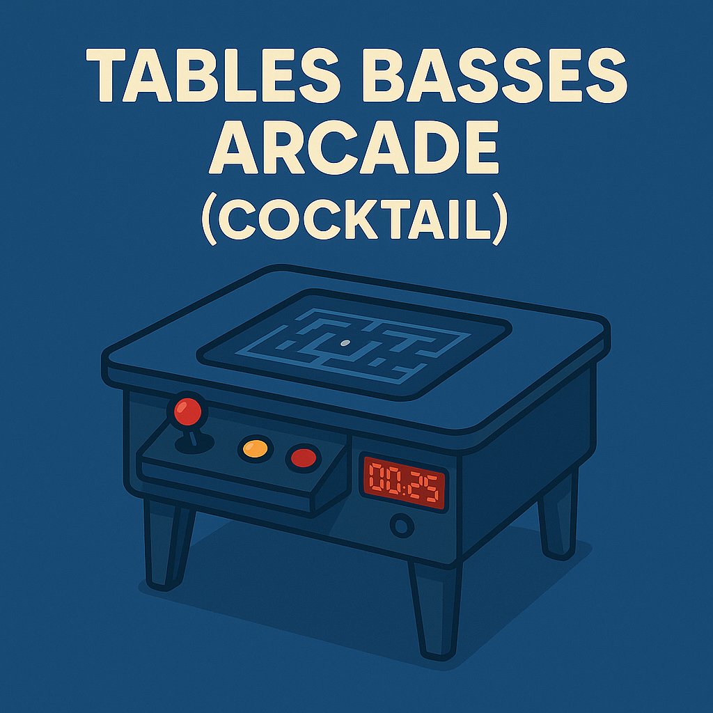 7.TABLES BASSES
ARCADE (COCKTAIL)