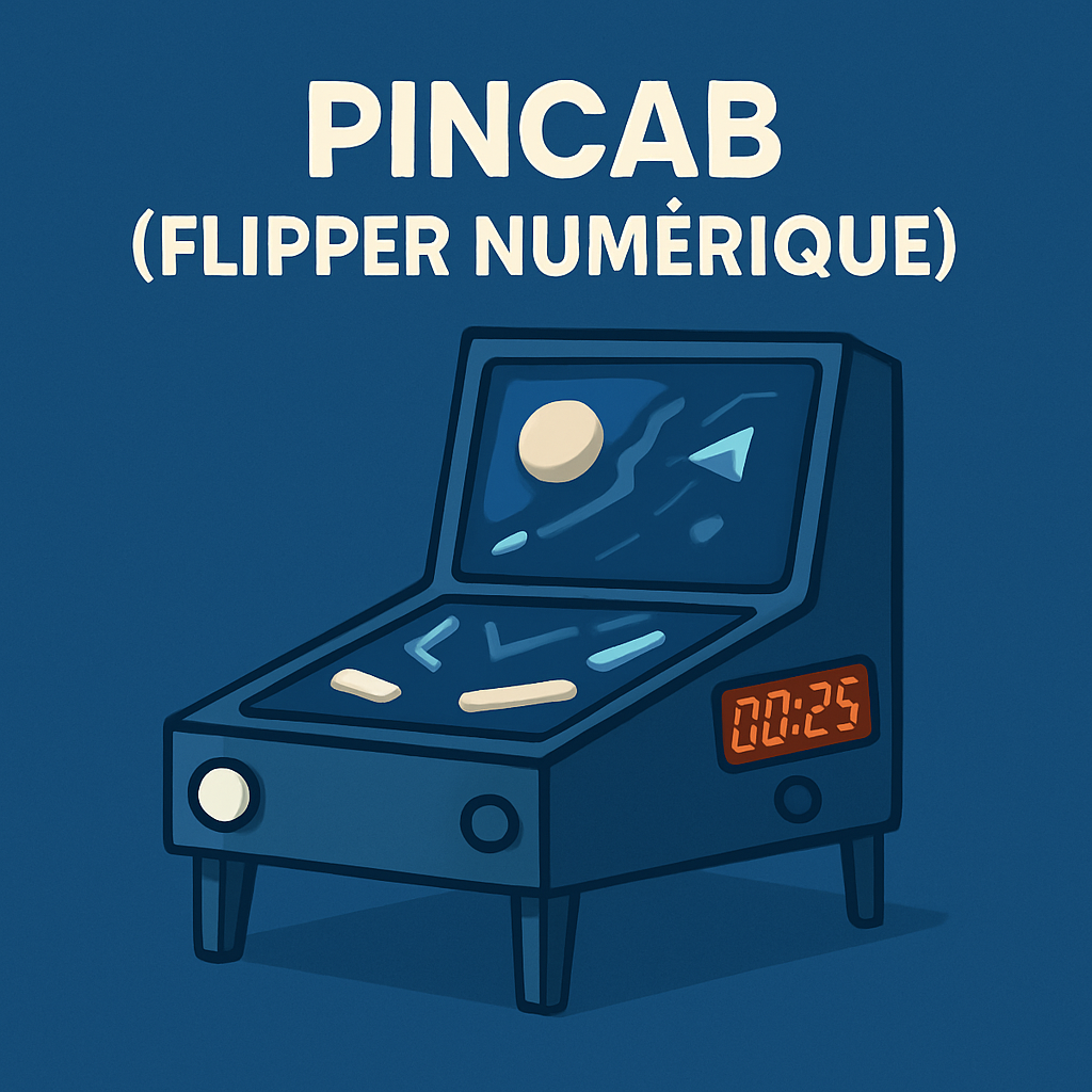 5.PINCAB (FLIPPER NUMÉRIQUE)
