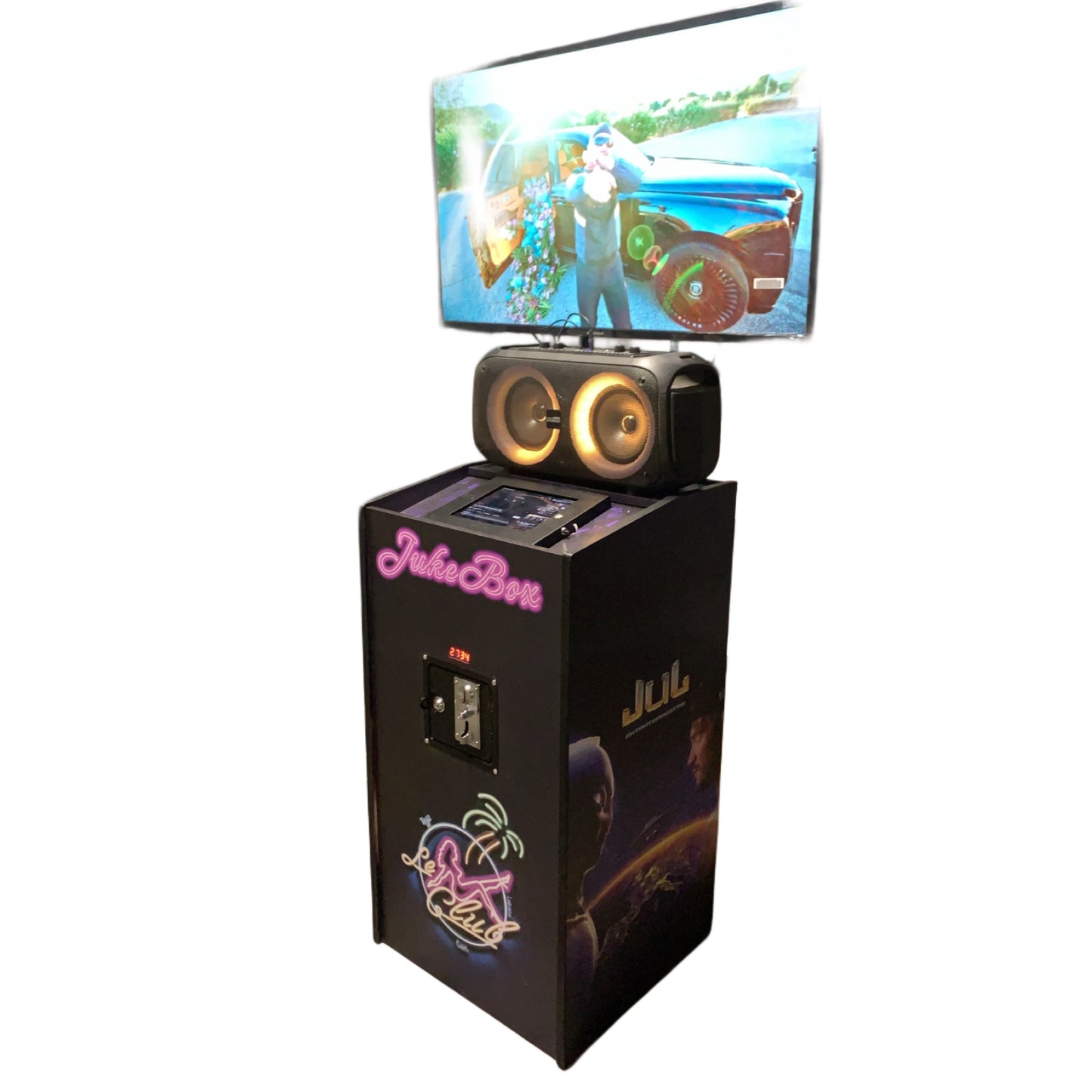 Jukebox Temporisé Design Personnalisé – Tout-en-un