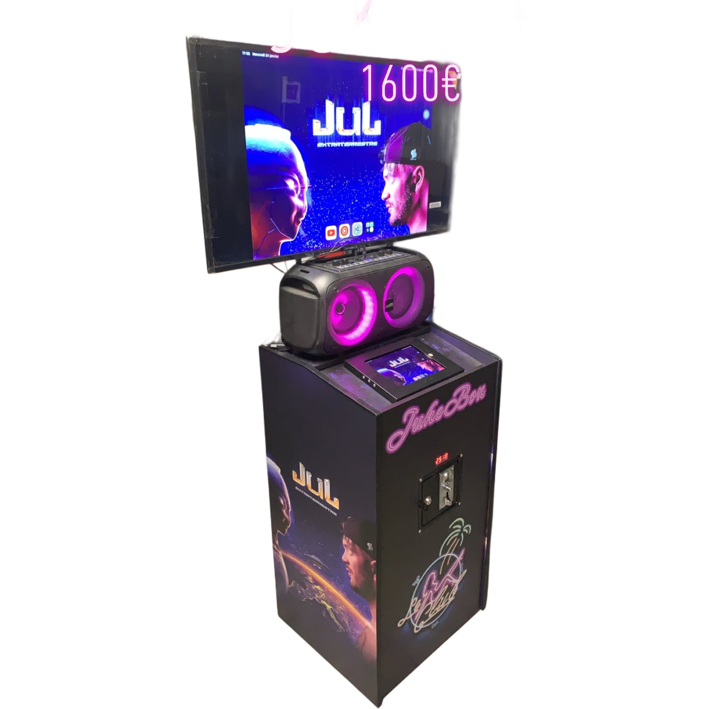Jukebox Temporisé Design Personnalisé – Tout-en-un